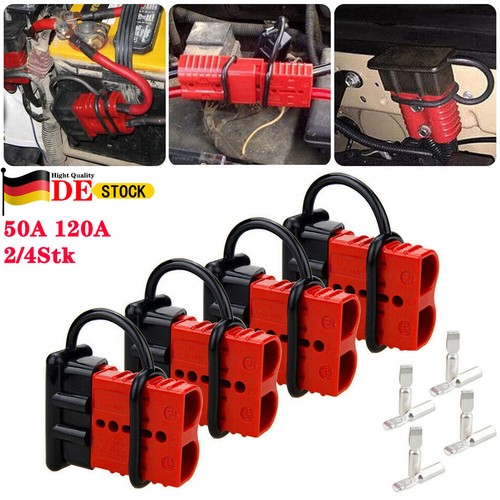 50a batterie stecker - 2/4x, mit